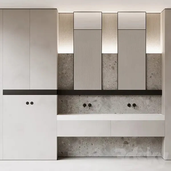 3DSky - Bathroom Furniture 01