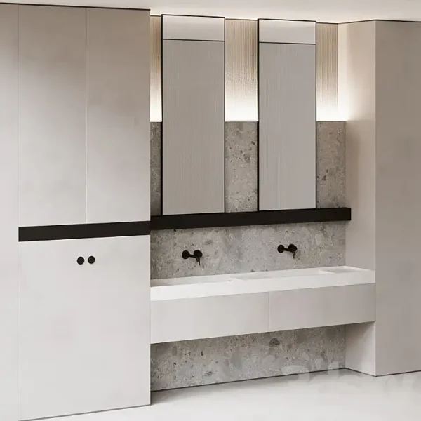 3DSky - Bathroom Furniture 01 - Image 2