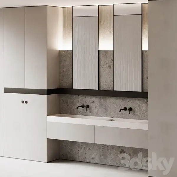 3DSky - Bathroom Furniture 01 - Image 3