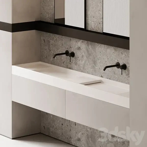 3DSky - Bathroom Furniture 01 - Image 4