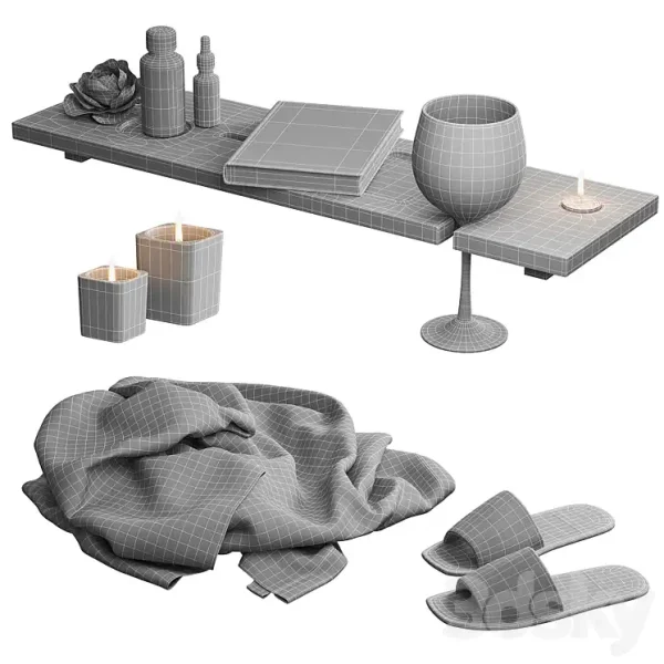 3DSky - Decorative Bathroom Set NG4 - Image 5