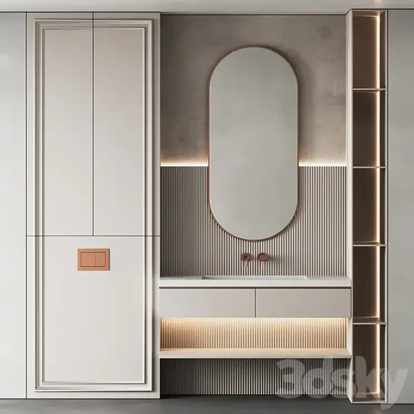 3DSky - Bathroom Furniture 019 - Image 2