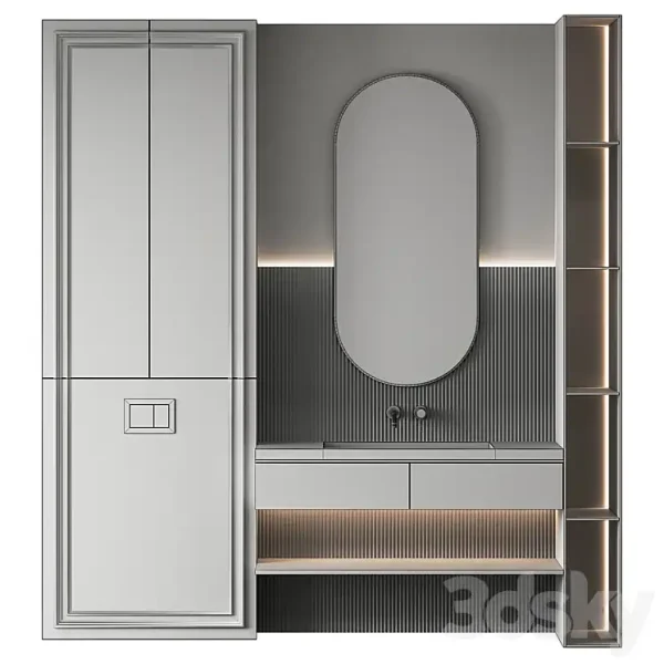 3DSky - Bathroom Furniture 019 - Image 4