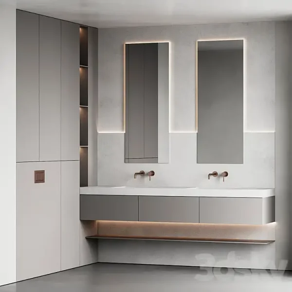 3DSky - Bathroom Furniture 020 - Image 2