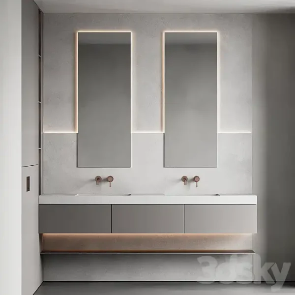 3DSky - Bathroom Furniture 020 - Image 3