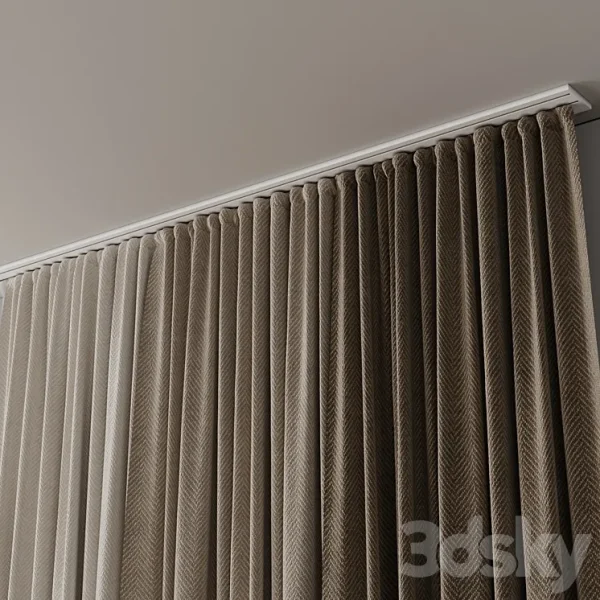 3DSky - Old Curtain for Interior 117 - Image 2