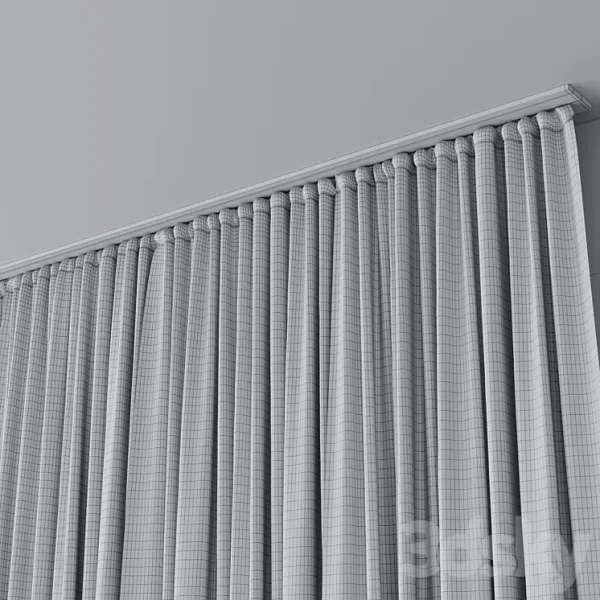 3DSky - Old Curtain for Interior 117 - Image 3
