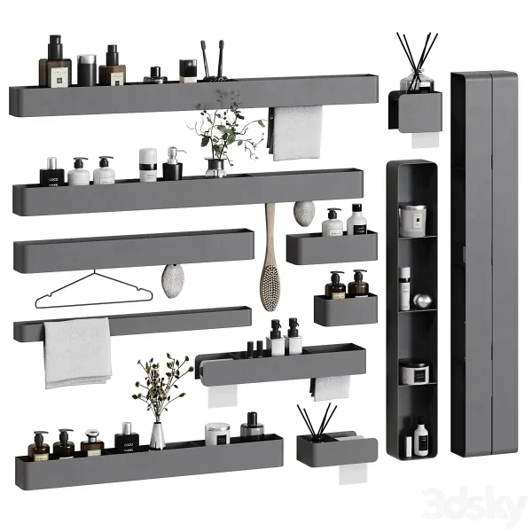 3DSky - Bath Accessories Tezza 01 - Image 3