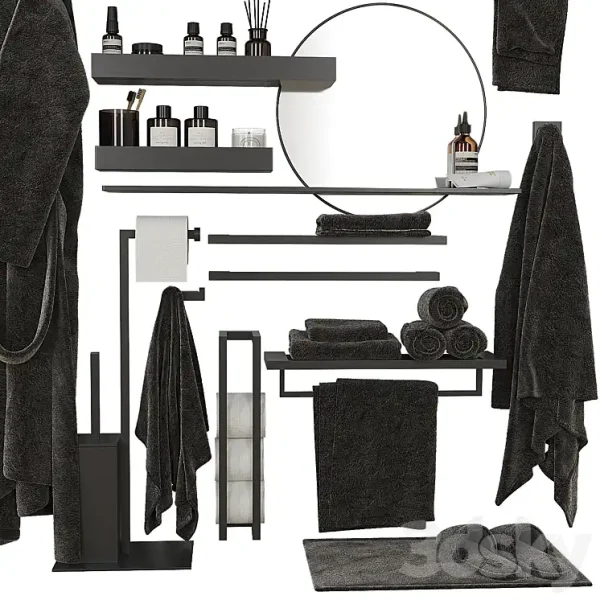 3DSky - Decorative Bathroom Set 205 - Image 5