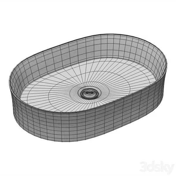 3DSky - Washbasin BOCCHI Sottile Slim Line - Image 2