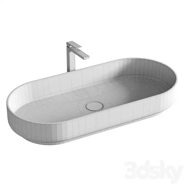 3DSky - Miraggio WASHBASIN MARTA 750 - Image 4