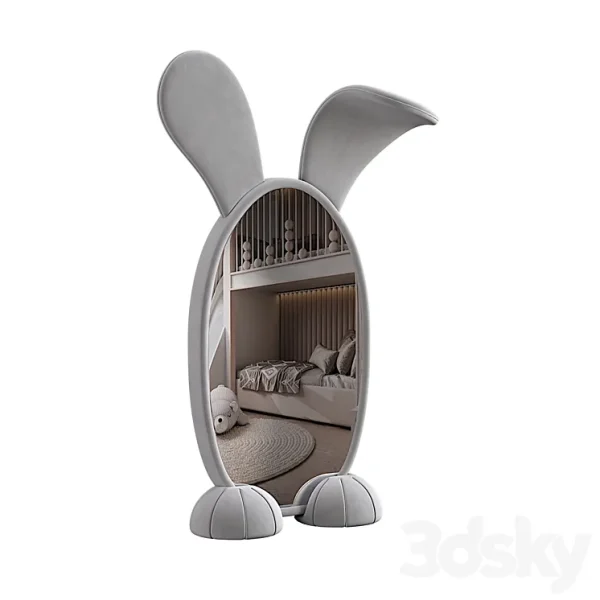 3DSky - Bunny Floor Mirror - Image 5