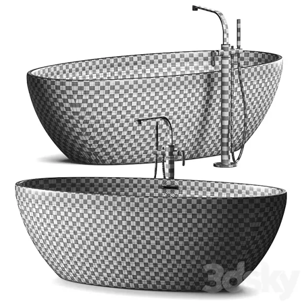 3DSky - Ceramica Flaminia App Bathtub - Image 4
