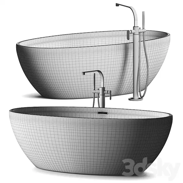 3DSky - Ceramica Flaminia App Bathtub - Image 2