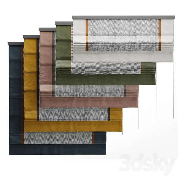 3DSky - Roman Blinds 3