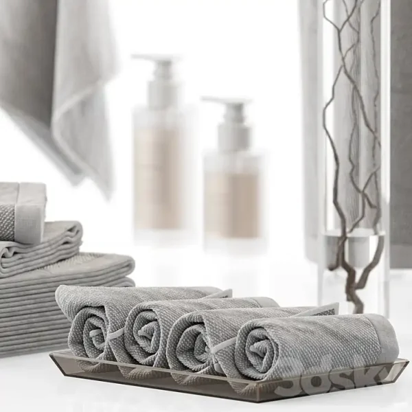 3DSky - Decorative Set for Bathroom 04 - Image 2