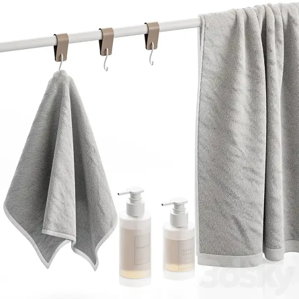 3DSky - Decorative Set for Bathroom 04 - Image 4