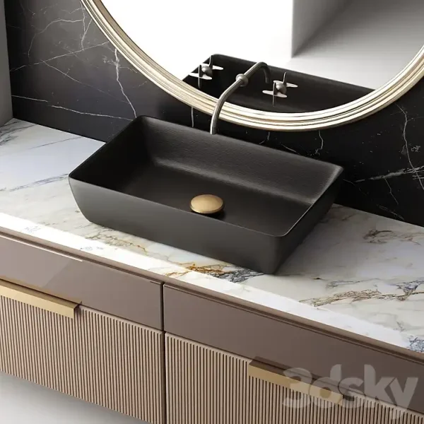 3DSky - Bathroom Furniture Set 004 - Image 4