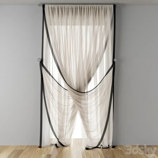 3DSky - Tulle in the Narrow Window