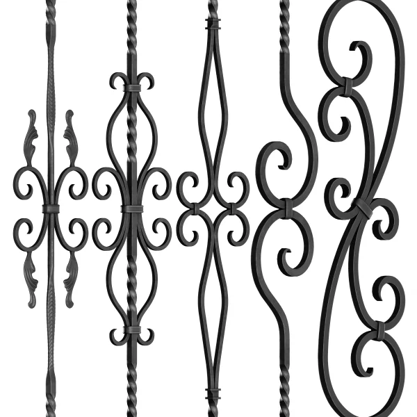 3DSky - Wrought Iron Bundle No2 Railing - Image 3
