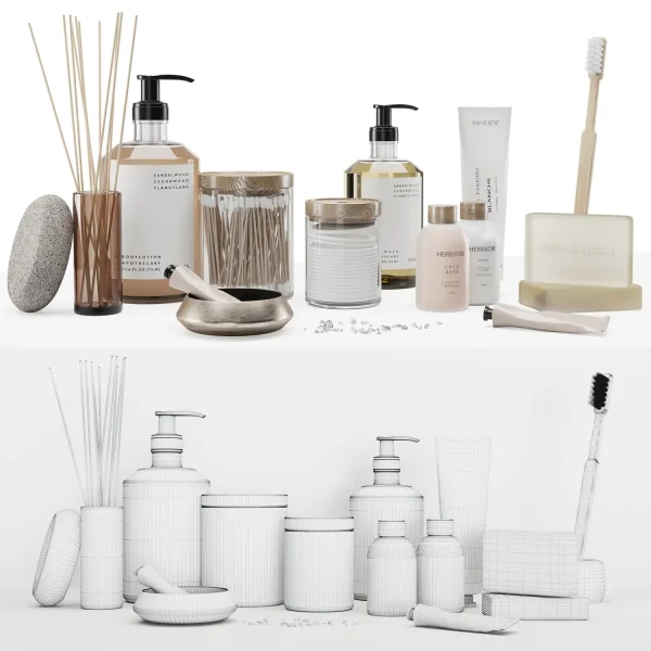 3DSky - Bathroom Set 0002 - Image 2