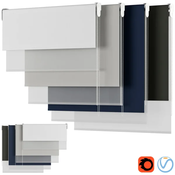 3DSky - Roller Blind 96