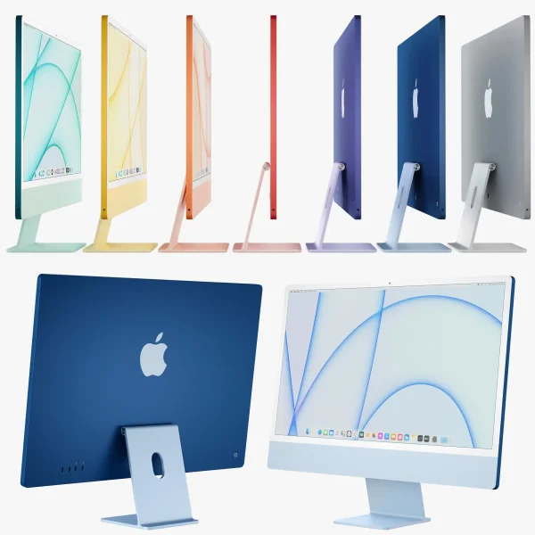 3DSky - Apple iMac 24 inch All Colors 2021