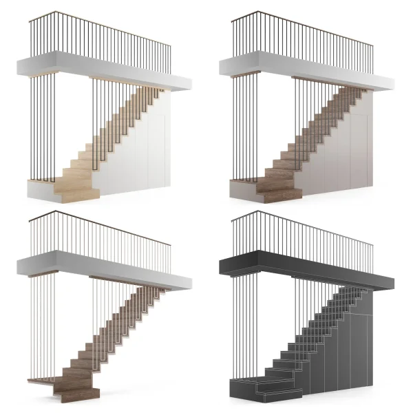 3DSky - Staircase with Storage - Image 2