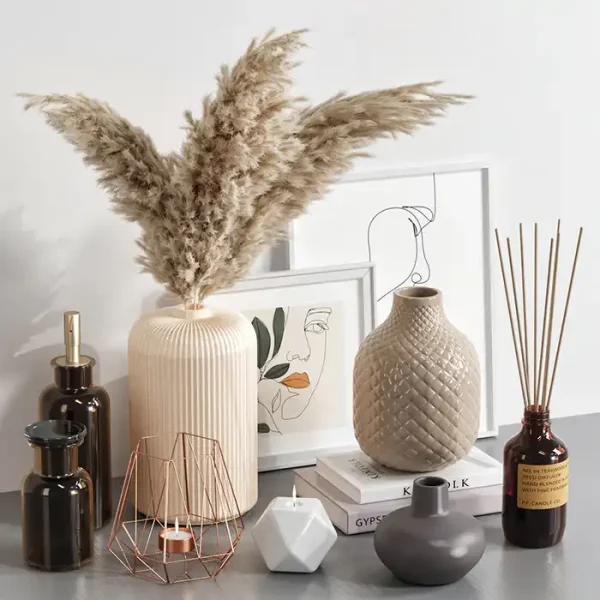 3DSky - Decorative Set with Dried Flowers 02