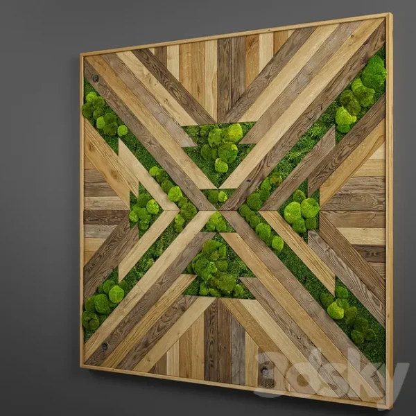3DSky - Panel Wood Art 08