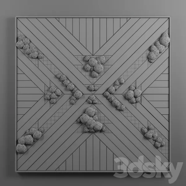 3DSky - Panel Wood Art 08 - Image 3