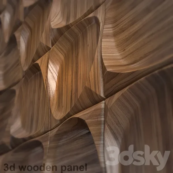 3DSky - Wooden 3D Panel 2 - Image 2