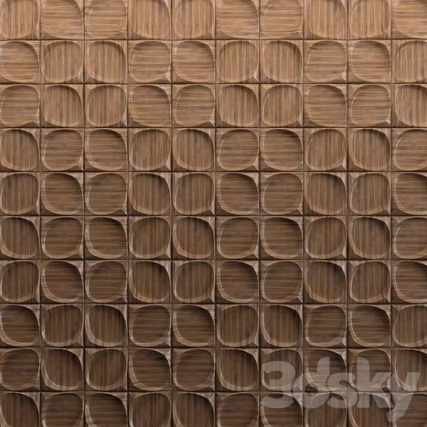 3DSky - Wooden 3D Panel 2