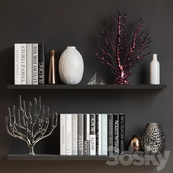 3DSky - Decorative Set with Coral