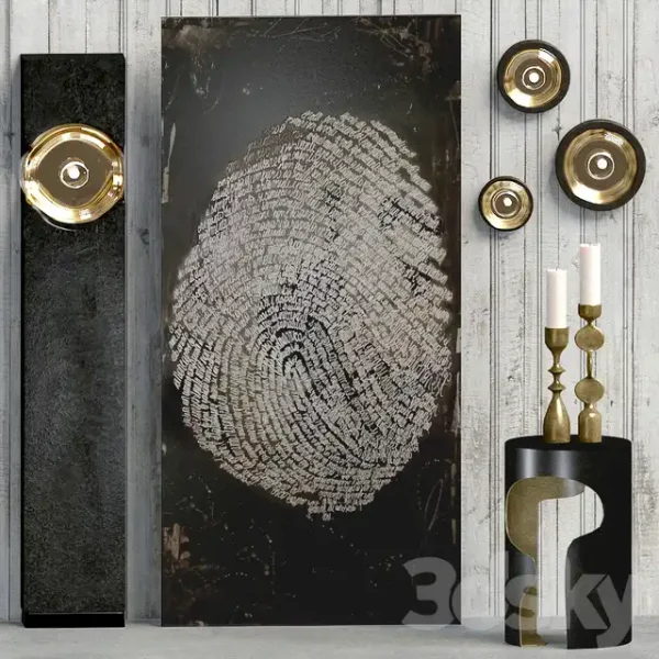 3DSky - Holly Hunt Decorative Set