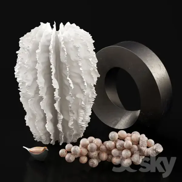 3DSky - Set of Decors and Sculpures