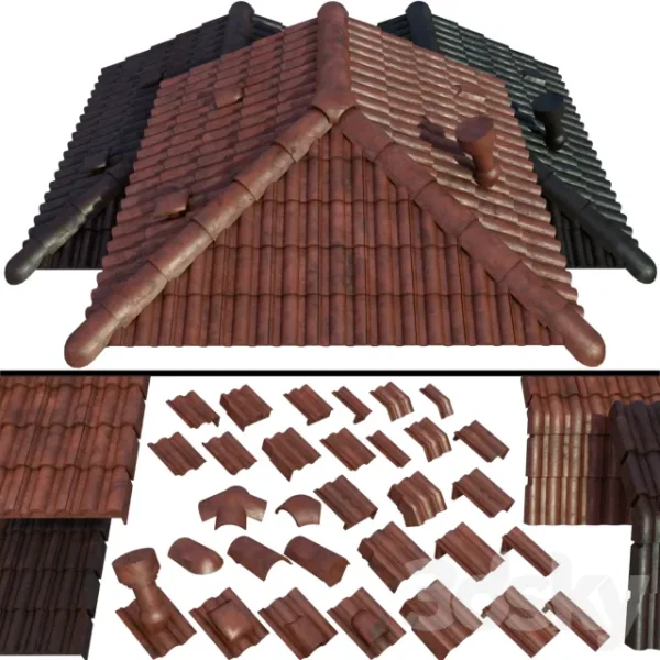 3DSky - Ceramic Roof Tiles