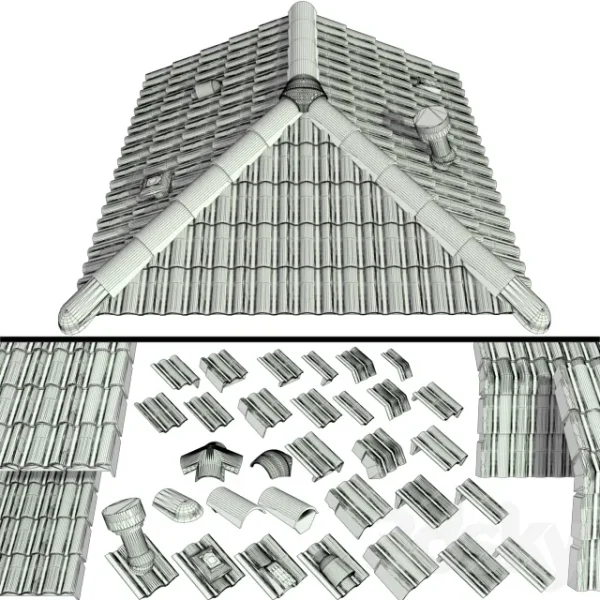 3DSky - Ceramic Roof Tiles - Image 3