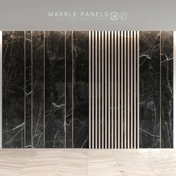 3DSky - Marble Panels with Planks - Image 2