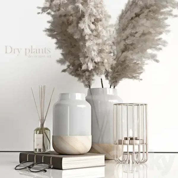 3DSky - Decorative Set with Dry Plants 4 - Image 2