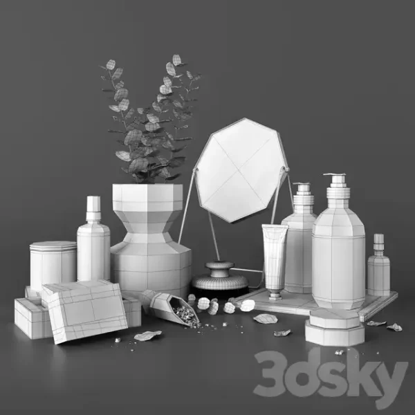 3DSky - Bathroom Accessories 0001 - Image 2