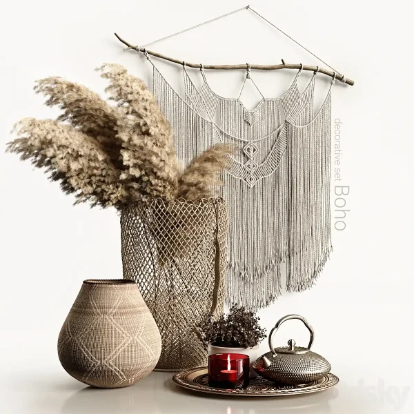 3DSky - Decorative Set Boho
