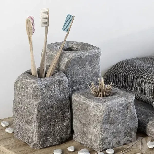 3DSky - Batroom Decor Stone Soap n2 - Image 2