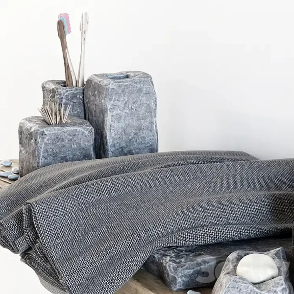 3DSky - Batroom Decor Stone Soap n2 - Image 3