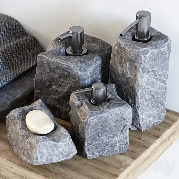 3DSky - Batroom Decor Stone Soap n2 - Image 4