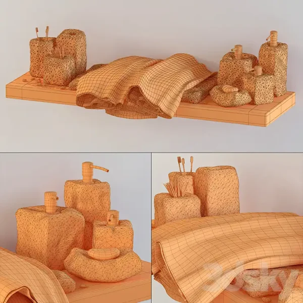 3DSky - Batroom Decor Stone Soap n2 - Image 5