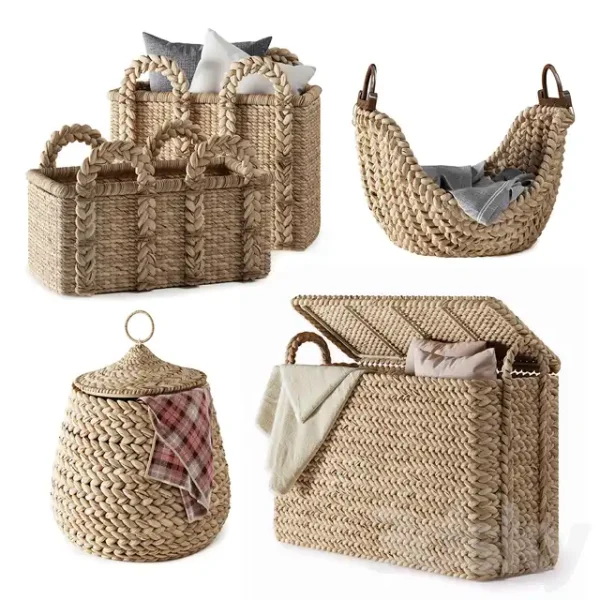 3DSky - Pottery Barn Beachcomber Basket 02
