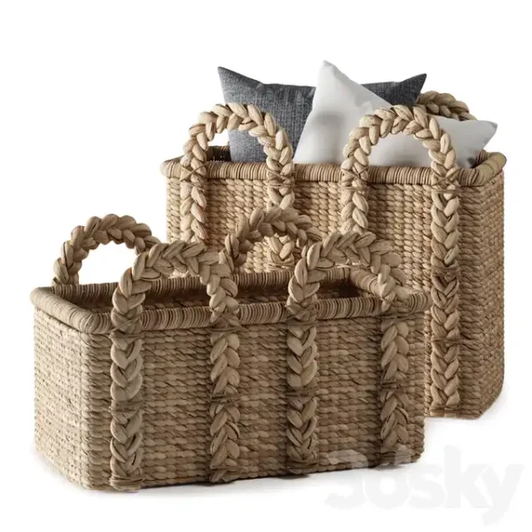3DSky - Pottery Barn Beachcomber Basket 02 - Image 2