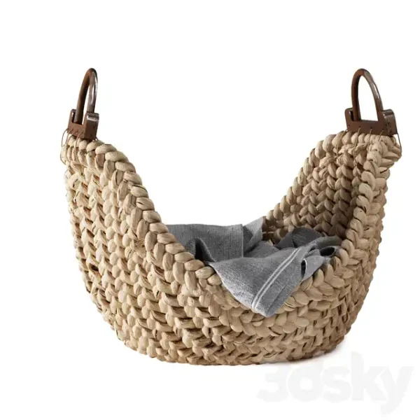 3DSky - Pottery Barn Beachcomber Basket 02 - Image 3