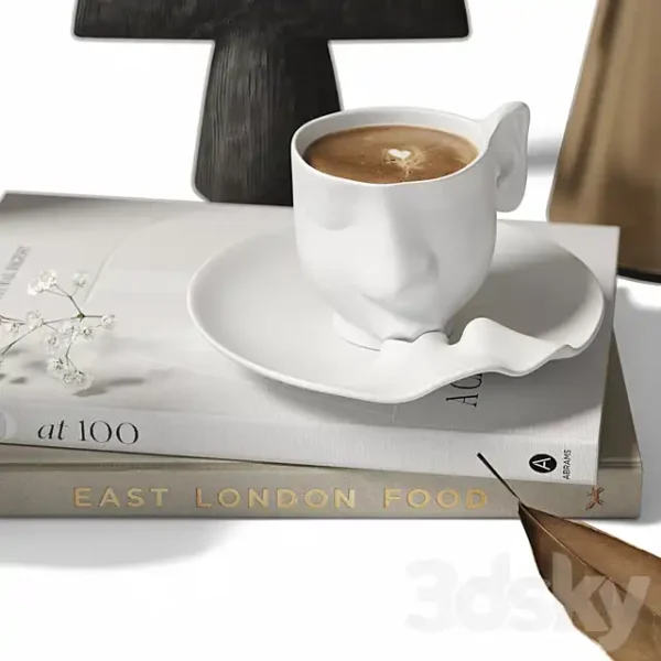3DSky - Decorative Set Cup Kiss - Image 2
